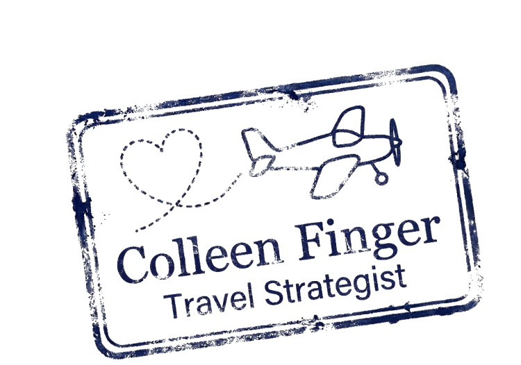 Colleen Finger Travel Logo